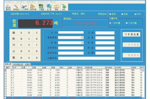 自動稱重系統